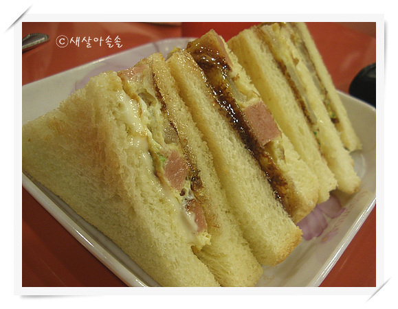 토스트&떡볶이 이미지
