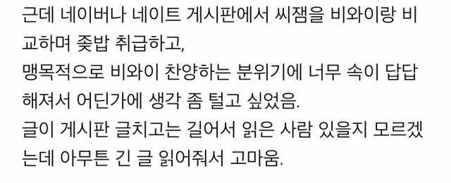 [쇼미더머니] 비와이 신격화가 걱정스러운 팬.jpg | 인스티즈