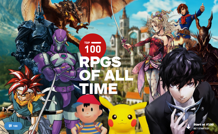 IGN 선정 역대 최고의 RPG TOP 100 | 인스티즈
