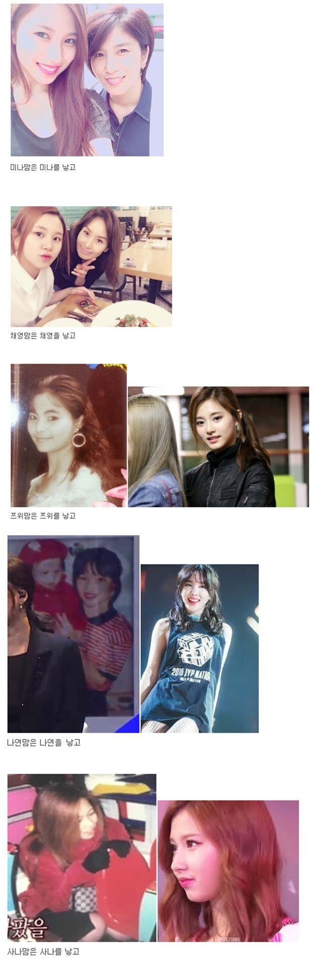 트와이스 부모님 | 인스티즈