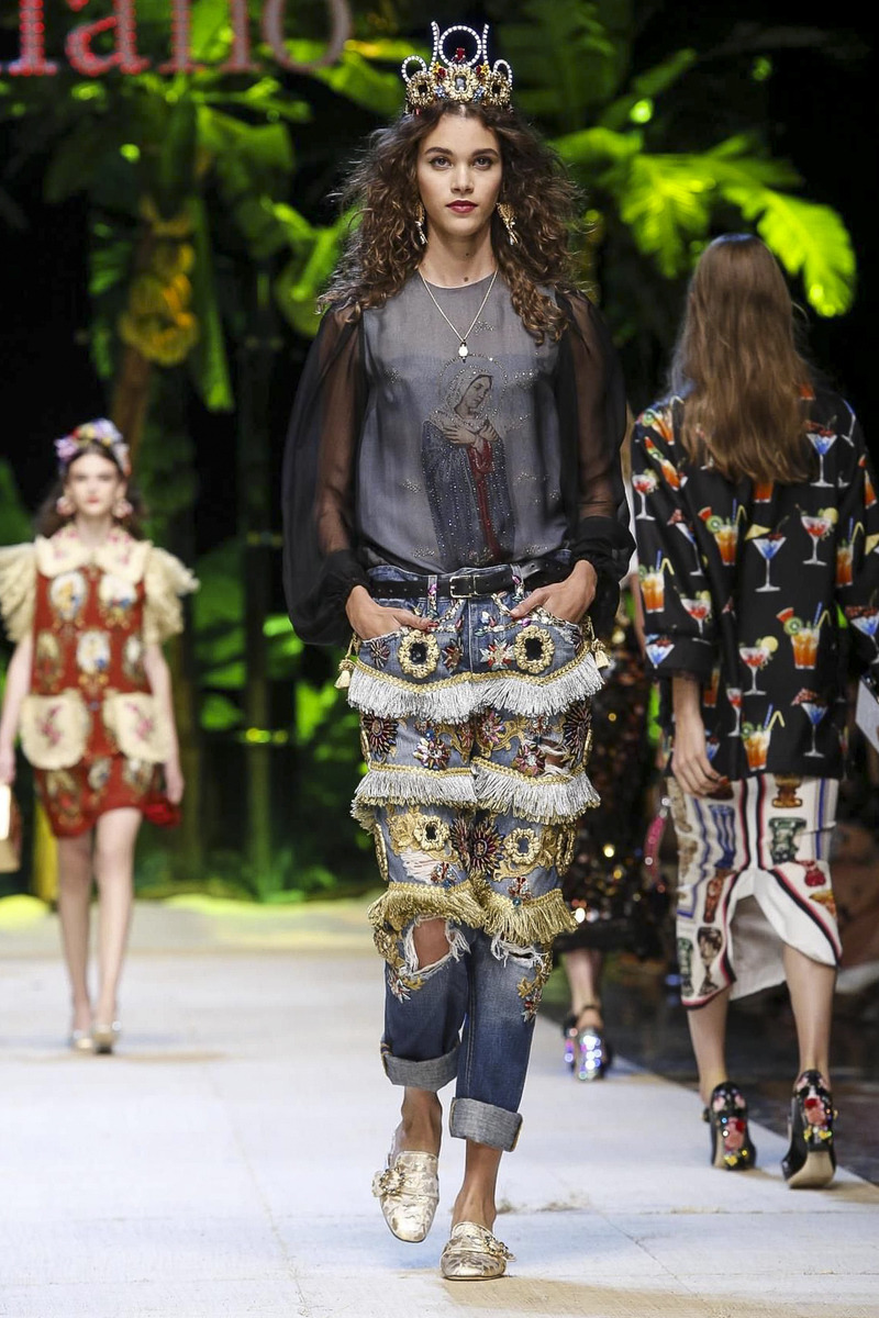  Dolce & Gabbana 2017 S/S 컬렉션 | 인스티즈