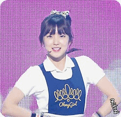 오마이걸 아린 데뷔시즌.gif | 인스티즈