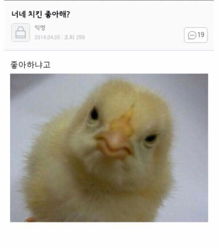 치킨 좋아 이미지