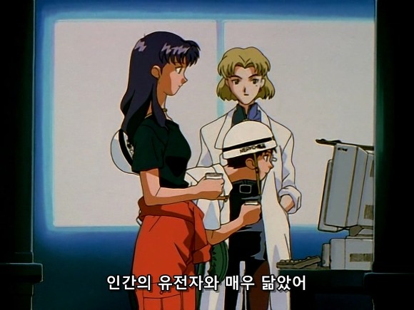 [애니] 그래,구성 소재의 차이는 있어도 신호의 배치와 좌표는 인간의 유전자와 매우 닮았어 신세게 에반게리온 5화上 | 인스티즈