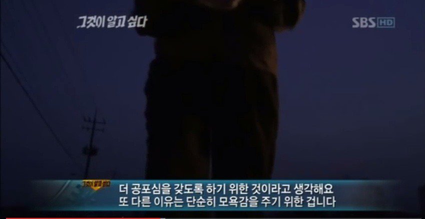 미국 프로파일러들이 추리한 화성 연쇄살인범 | 인스티즈