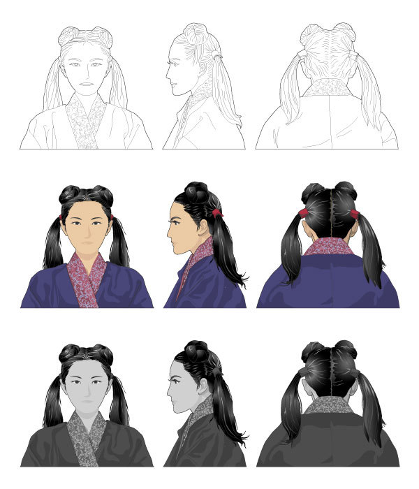 삼국시대 헤어스타일 jpg | 인스티즈