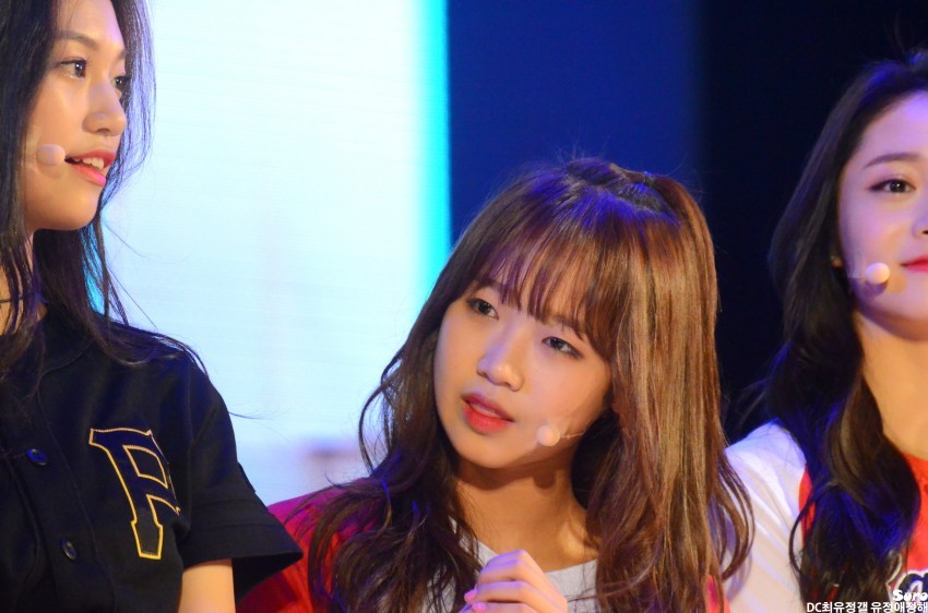 아이오아이 i.o.i 살짝 박보영(?) 느낌 나는 최유정 직찍 | 인스티즈