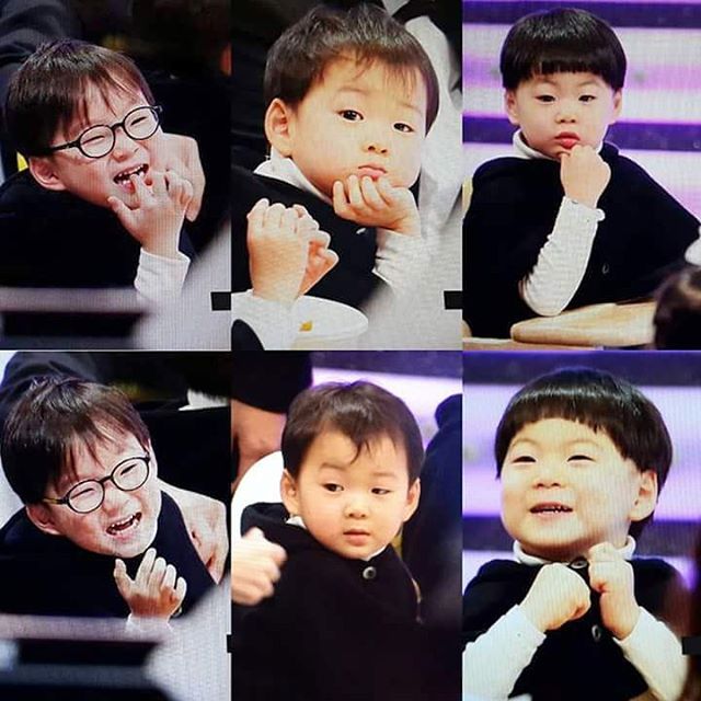연예대상을 참석한 삼둥이 관람태도 | 인스티즈