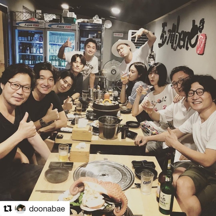 비밀의숲팀 회식 자리.jpg | 인스티즈