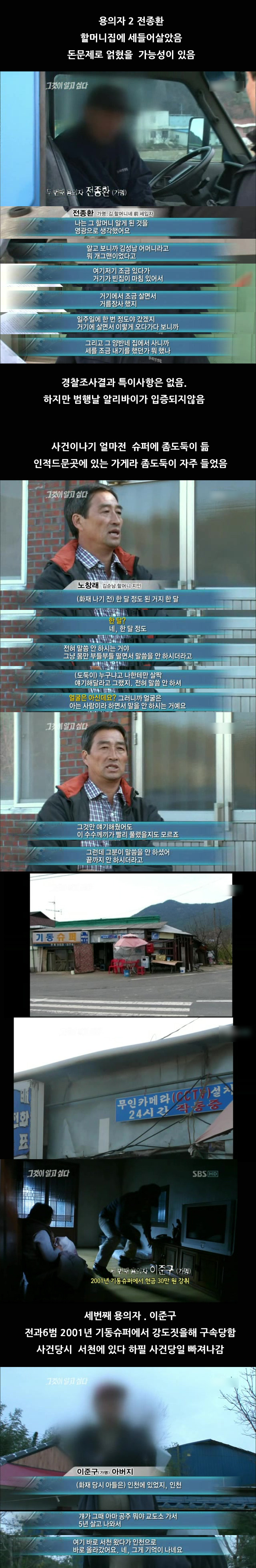 개인적으로 그것이 알고싶다에서 가장 무서웠던 에피소드 | 인스티즈