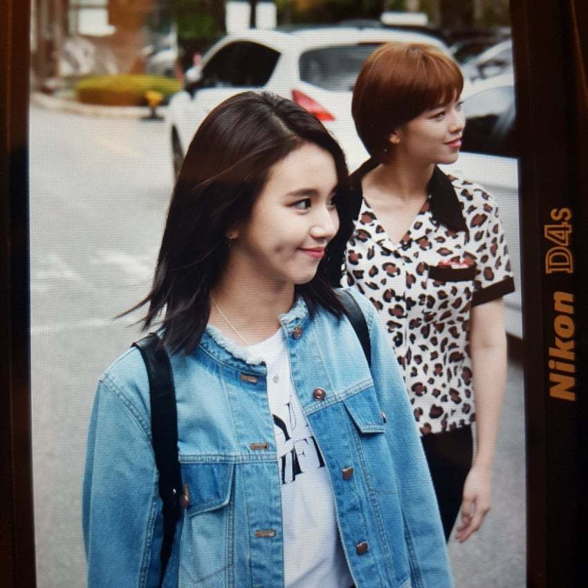 오늘자 유스케 트와이스 채영이 출근길 | 인스티즈