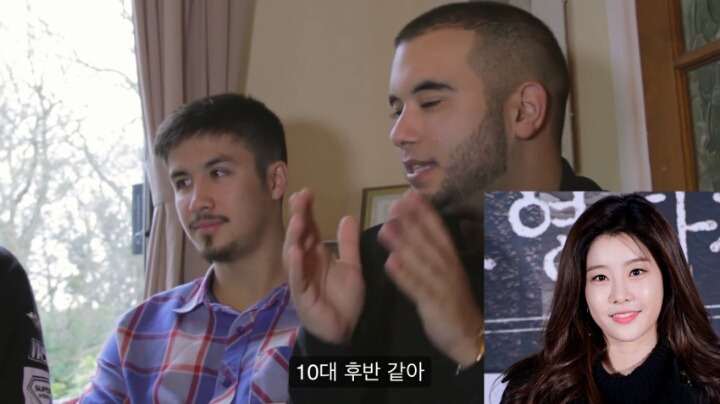 소진과 아이린 나이 평가하는 외국인 | 인스티즈