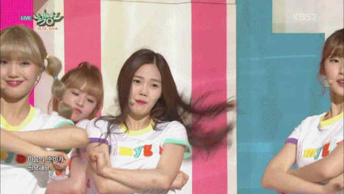 [오마이걸] 오늘 뮤직뱅크를 보고, 얼른 컴퓨터로 달려가서 열심히 만듦 | 인스티즈