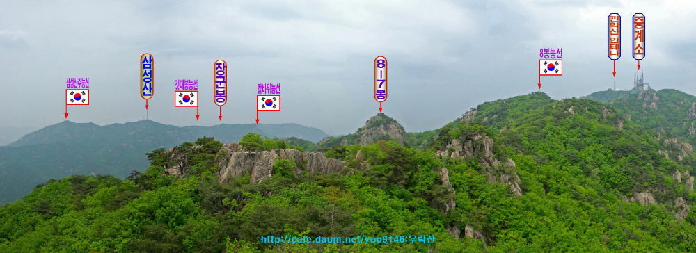 정상 조망점 이미지