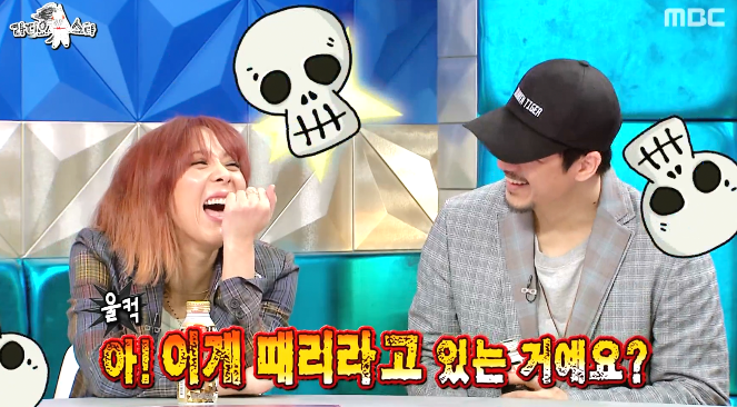 장난치다가 김구라한테 제대로 역습당하는 김국진.jpg | 인스티즈