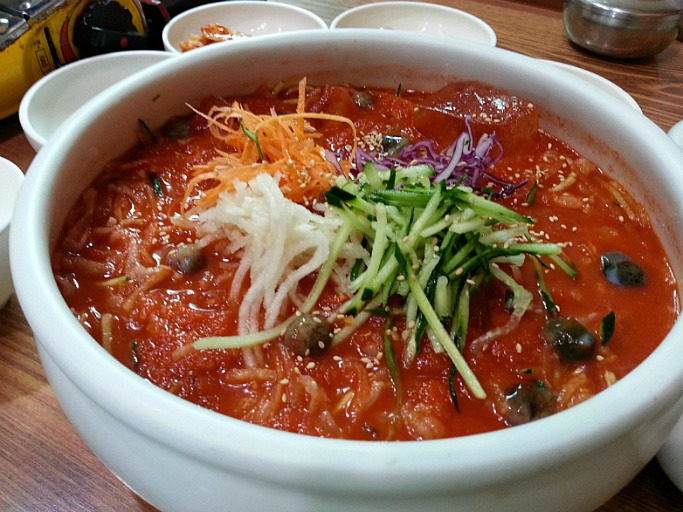 이냉치냉! 신선하고 시원한 물회 gifjpg | 인스티즈