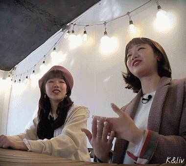 여자친구 예린이와 위키미키 유정 gif | 인스티즈