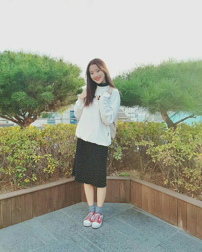 여친룩의 정석 에이프릴 나은 | 인스티즈