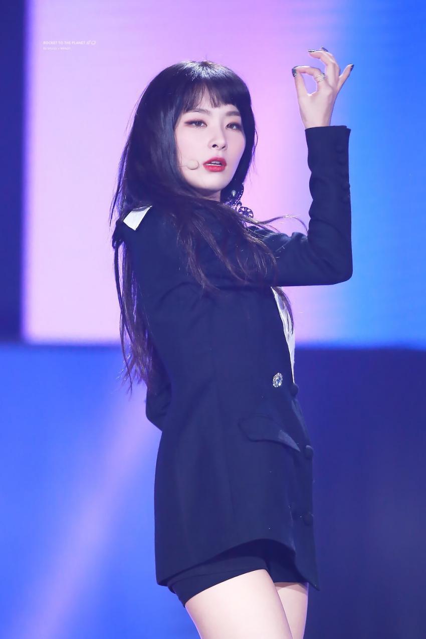 가요대전 카리스마 슬기.jpgif | 인스티즈
