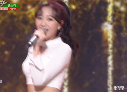 뮤직뱅크 러블리즈 종소리 움짤.gif | 인스티즈