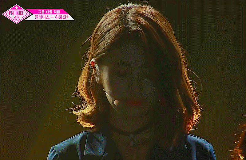 프로듀스48 기린쨩 허윤진.gif | 인스티즈