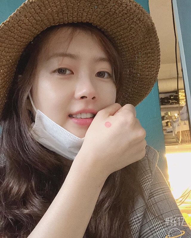 6/13 투표한 고아라.jpg | 인스티즈