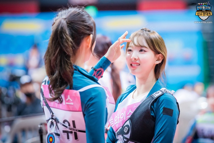 2018 아육대 비하인드 트와이스 사진 jyp | 인스티즈