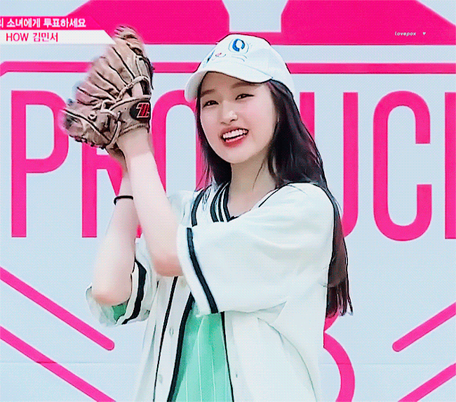 프로듀스48 김민서.gif | 인스티즈