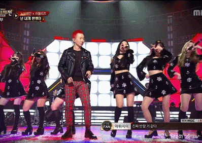 가요대제전 노브레인x러블리즈 gif | 인스티즈