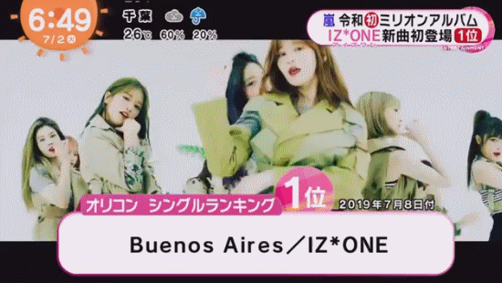 아이즈원 오리콘 주간 1위 | 인스티즈