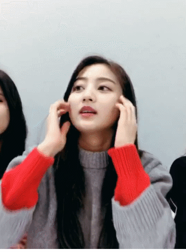 트와이스 지효 양갈래 . gif | 인스티즈
