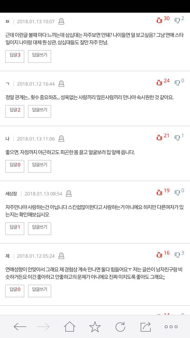 스킨쉽도 없고 자주 안보는 커플..헤어짐이 답인가요 | 인스티즈