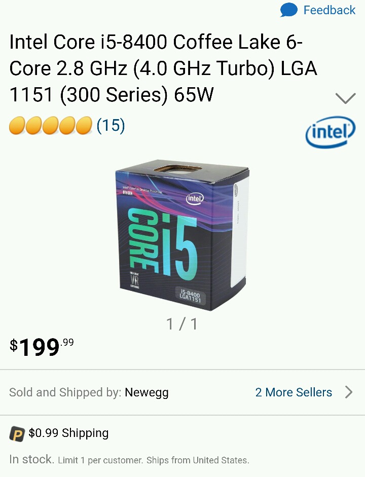 I5-8400 커피레이크 마패적용시 20만원 | 인스티즈