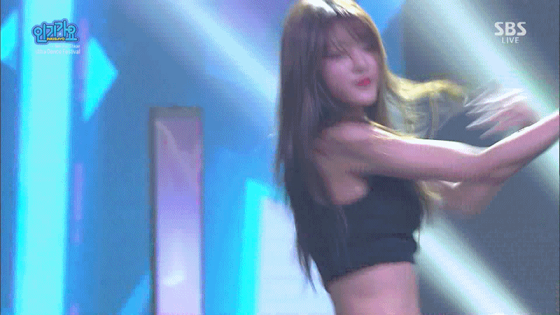 160 여자아이돌 중에서 비율 甲이라는 유아.gif | 인스티즈