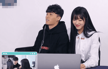 친오빠의 애교를 본 오마이걸 유아의 반응 | 인스티즈