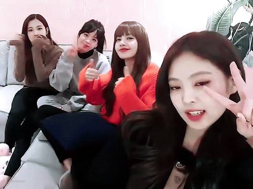 순둥순둥한 블랙핑크 V앱.gif | 인스티즈